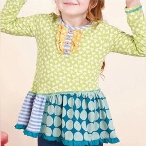 New! Matilda Jane 6 Matching Set Likely Story Tunic Dress and Pebbles Leggings